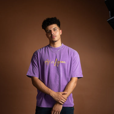 OVERSIZED VINTAGE T-SHIRT 'FORGIVEN', Mistakes Made, t-shirt