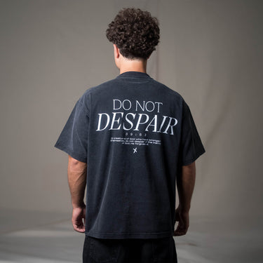 Do Not Despair Tee - Washed Black