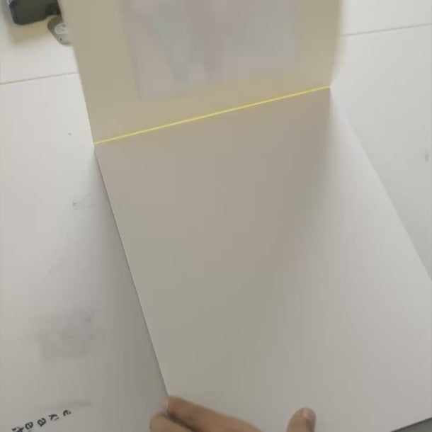 Mistakes Blueprint | Hand-Painted Wall Art