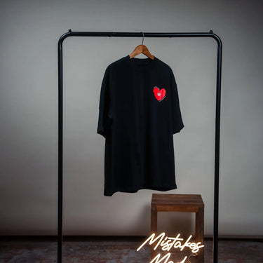 black heart t-shirt, mistakes Made